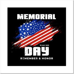 Memorial Day United States, Remember and Honor Posters and Art